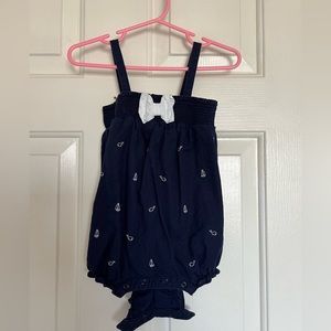 Janie and Jack baby girls one piece suit 12-18 months